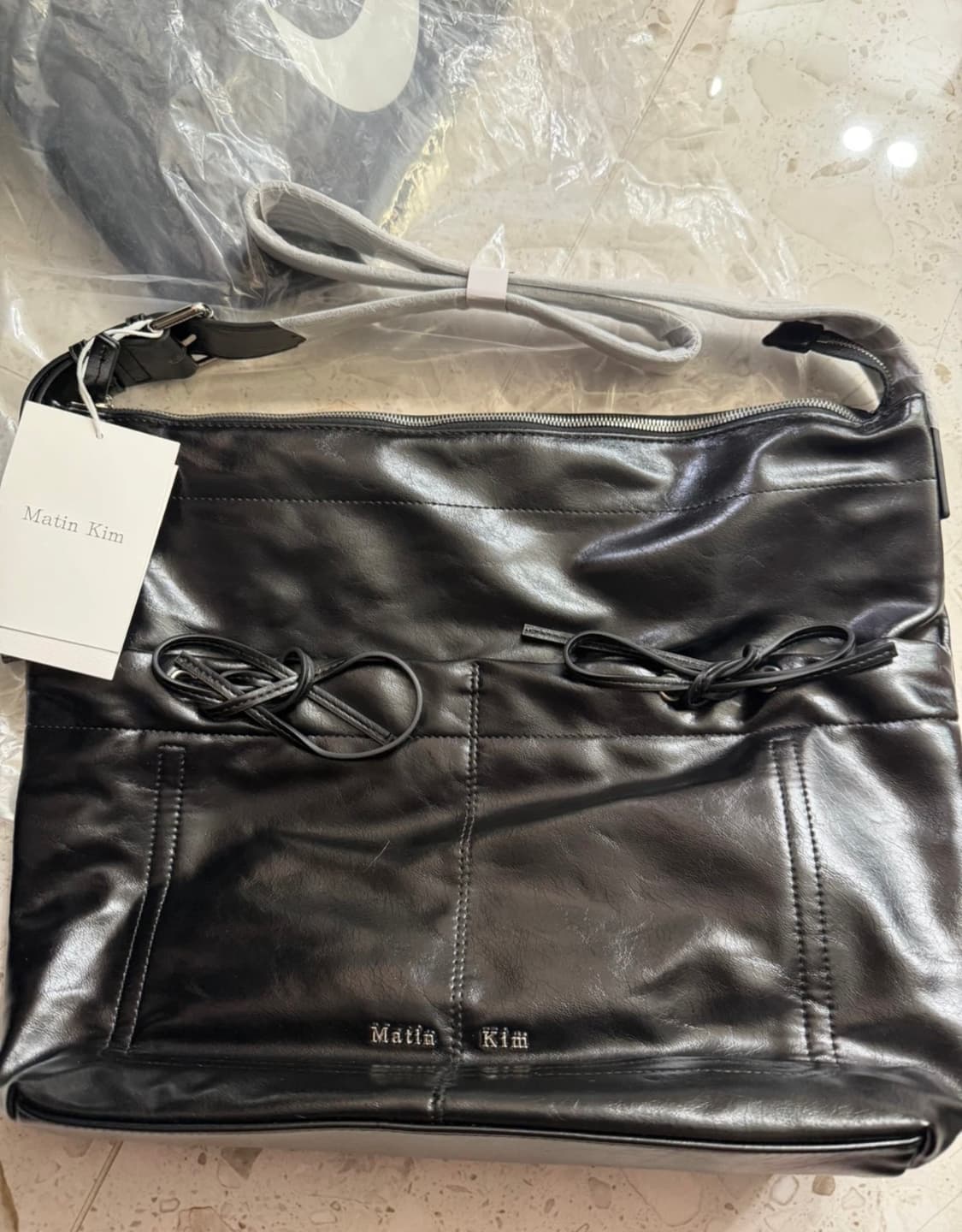 마뗑킴 크로스백 블랙 새상품 상품이미지1