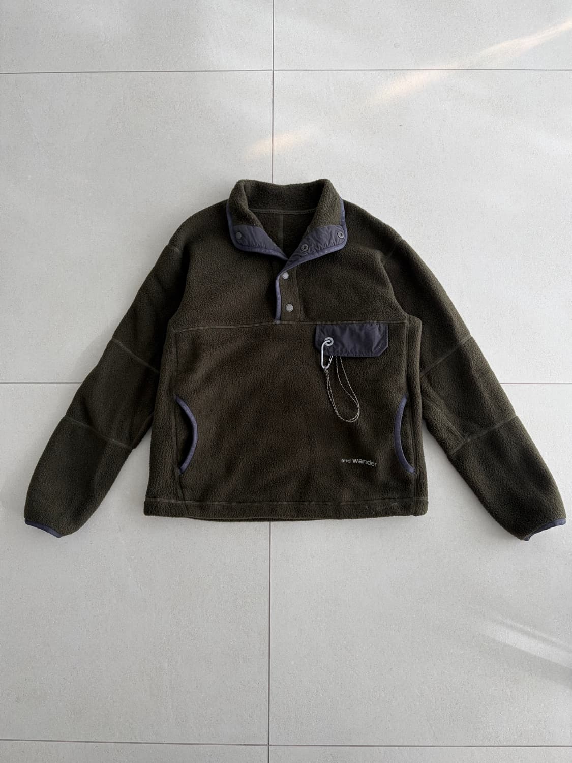 앤드원더 울 후리스 ws 상품이미지1