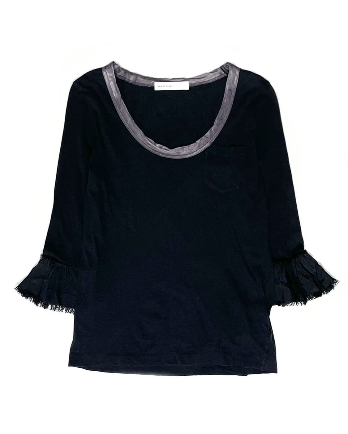 sacai luck 프릴 7부 티셔츠 상품이미지1