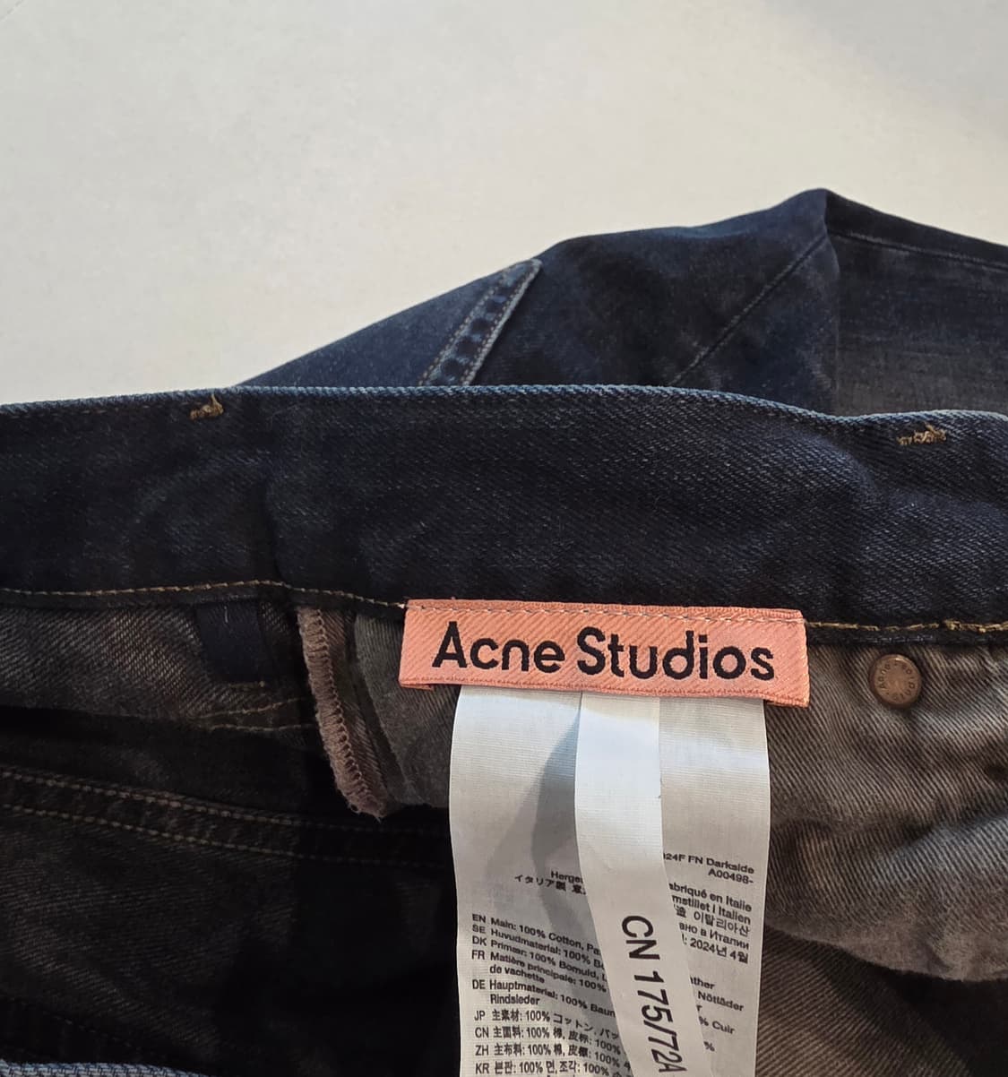 아크네스튜디오 2021m 플레어진 다크블루 상품이미지6