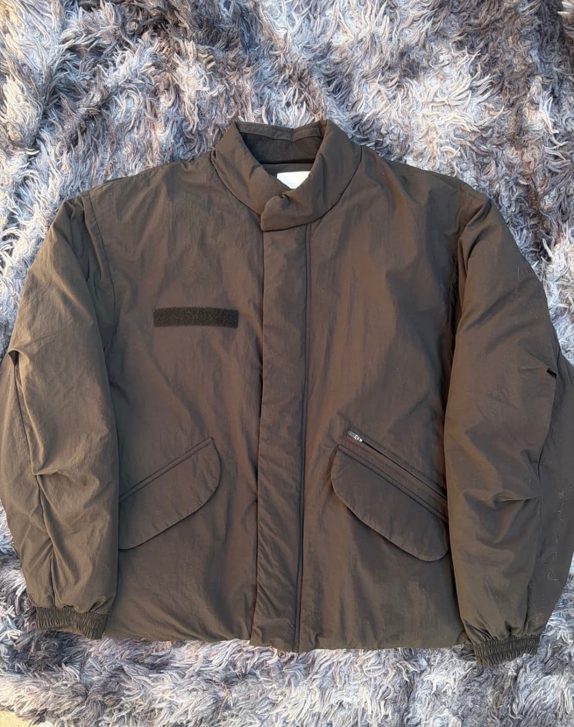 코드그라피 US-ARMY 밀리터리 카키 패딩 상품이미지3