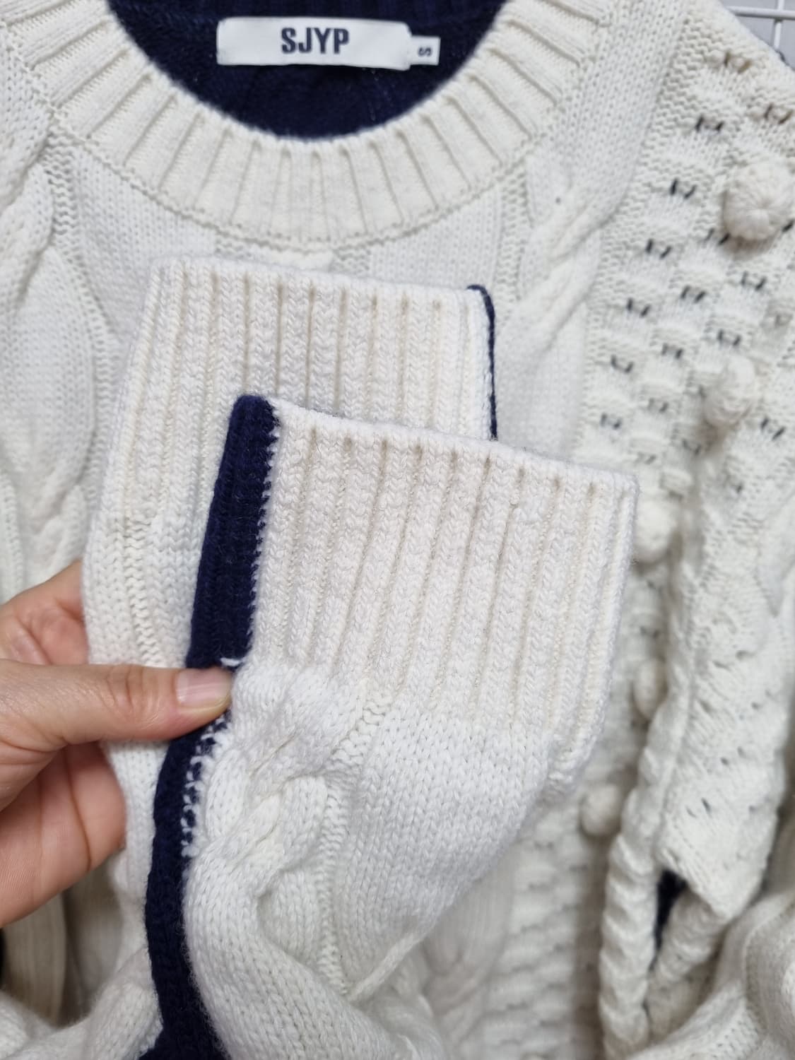 (택포) 한섬 SJYP 니트 상품이미지3