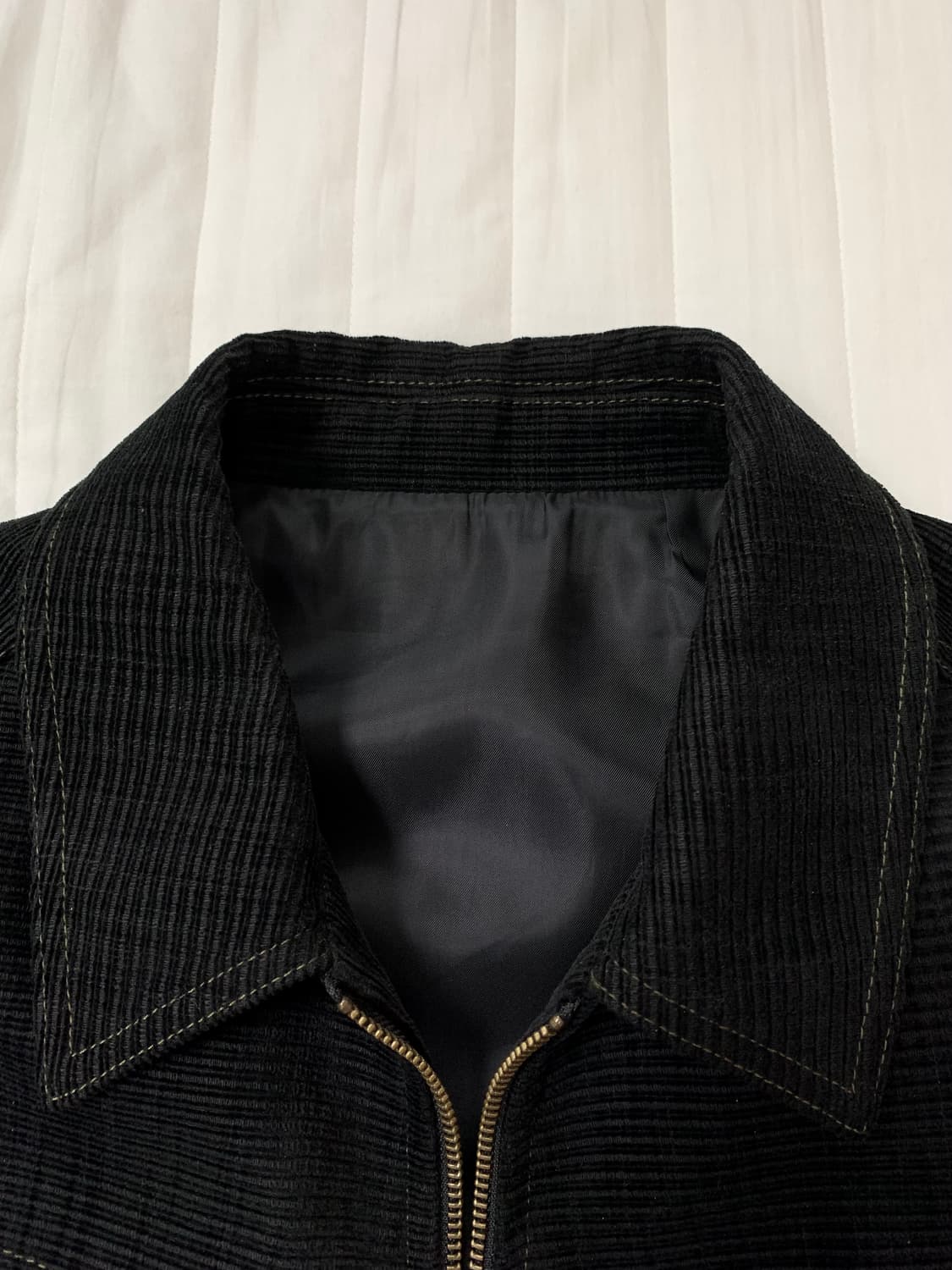 [46] 엘무드 로데오 트러커 블루종 자켓 빈티지 블랙 상품이미지5