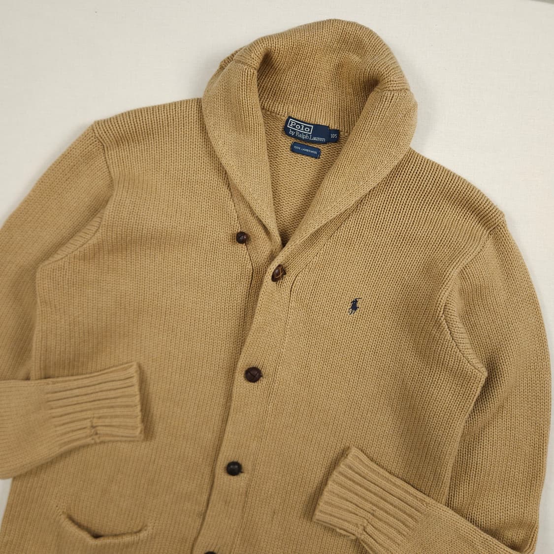 XL(105) 폴로 랄프로렌 숄더넥 니트 아우터 상품이미지1
