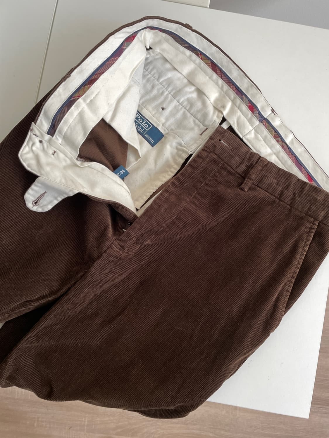 폴로 랄프로렌 브라운 골덴 팬츠 상품이미지1