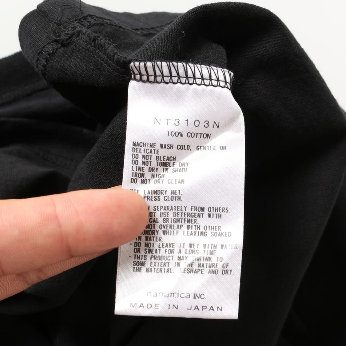  노스페이스 블랙 하프 티셔츠   상품이미지7