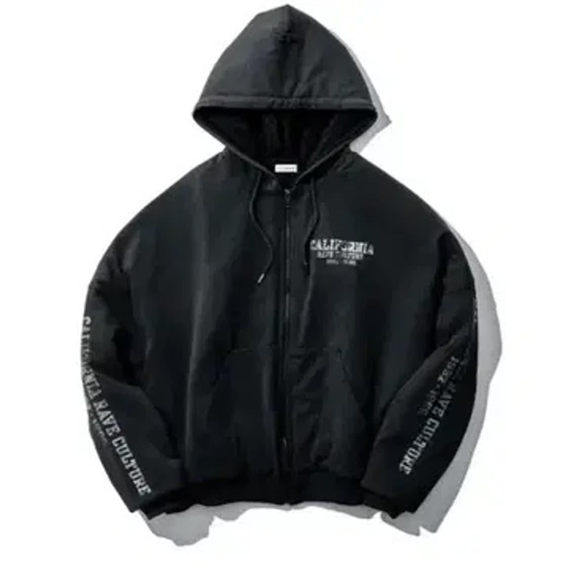 윌리차바리아 퀼팅 후드 집업 상품이미지1