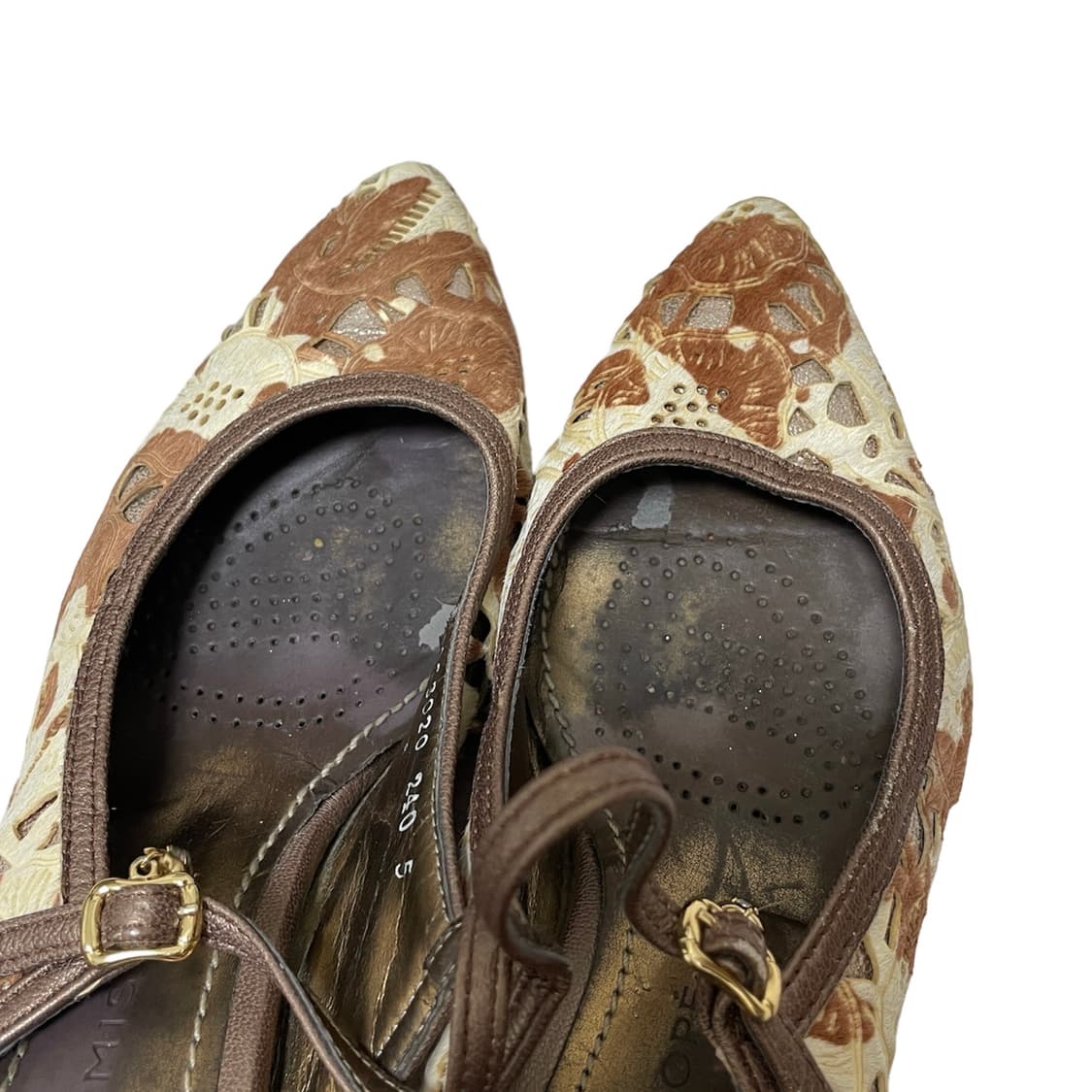 Calf skin pattern mule shoes 상품이미지4