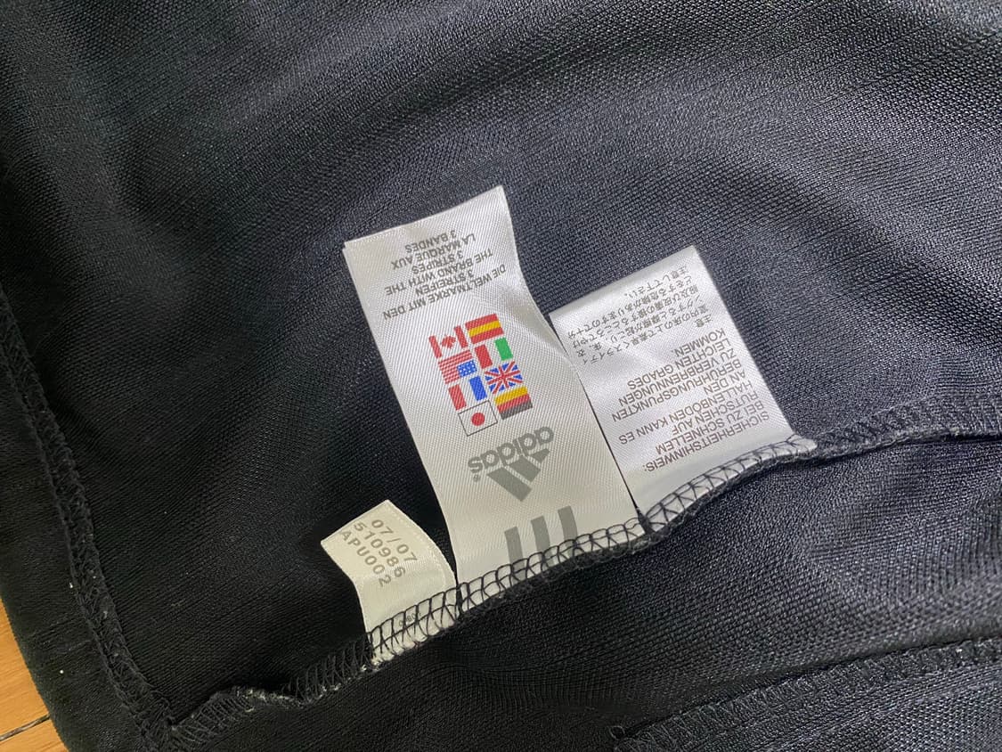 아디다스 져지 블랙 XL 상품이미지5