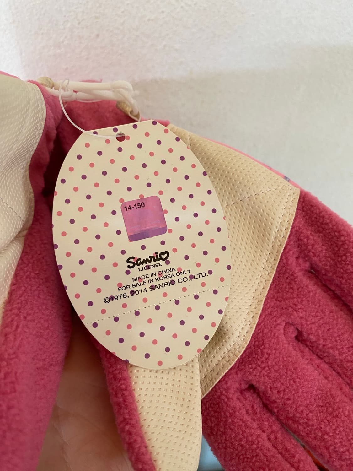 헬로키티 장갑 새상품 라지 상품이미지3