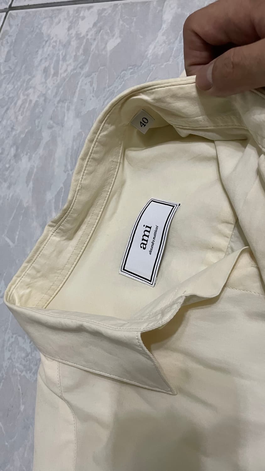 아미 베이지 셔츠 상품이미지2