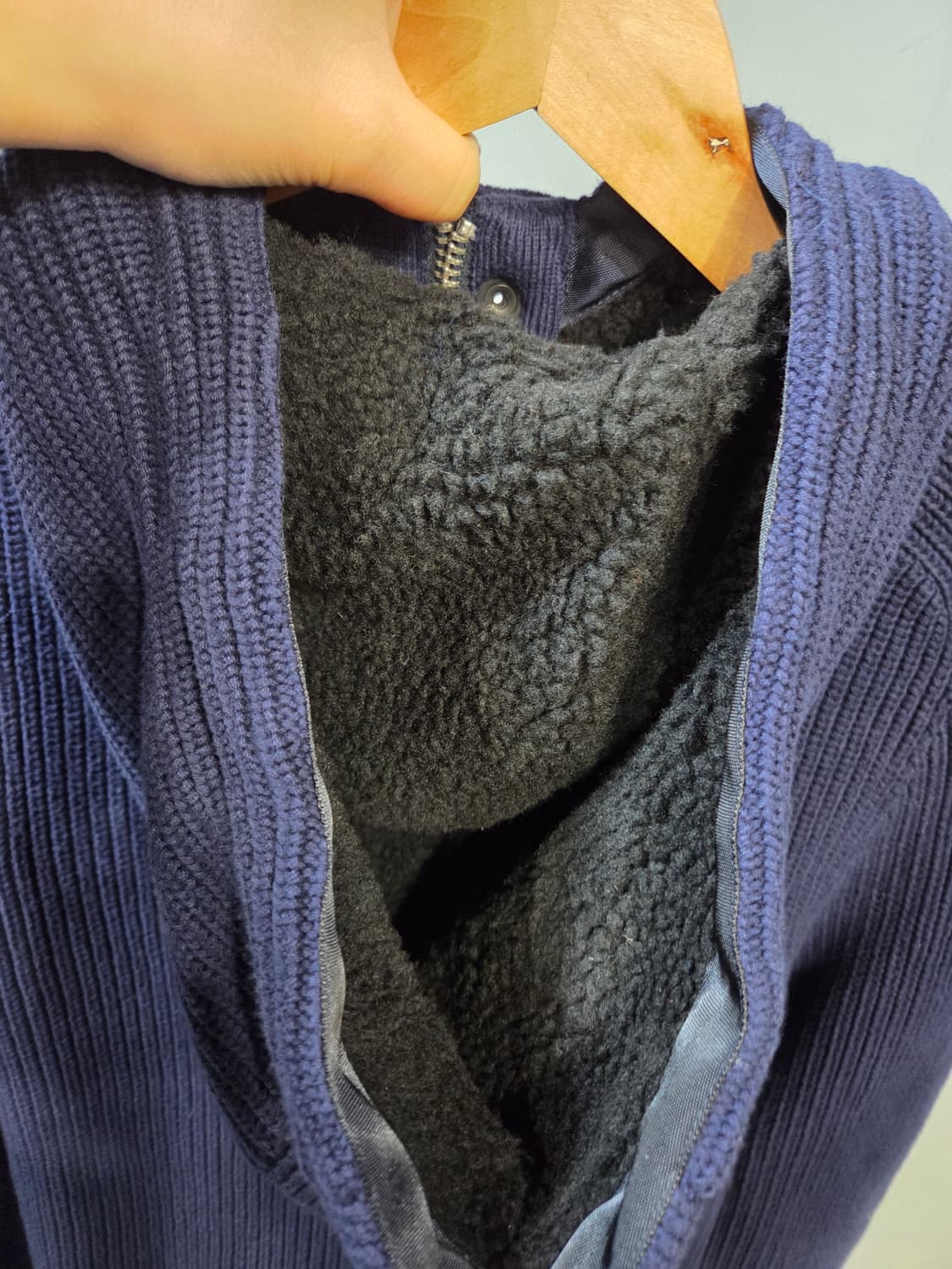 (특가)G-STAR 네이비 후드 가디건(L) 상품이미지4