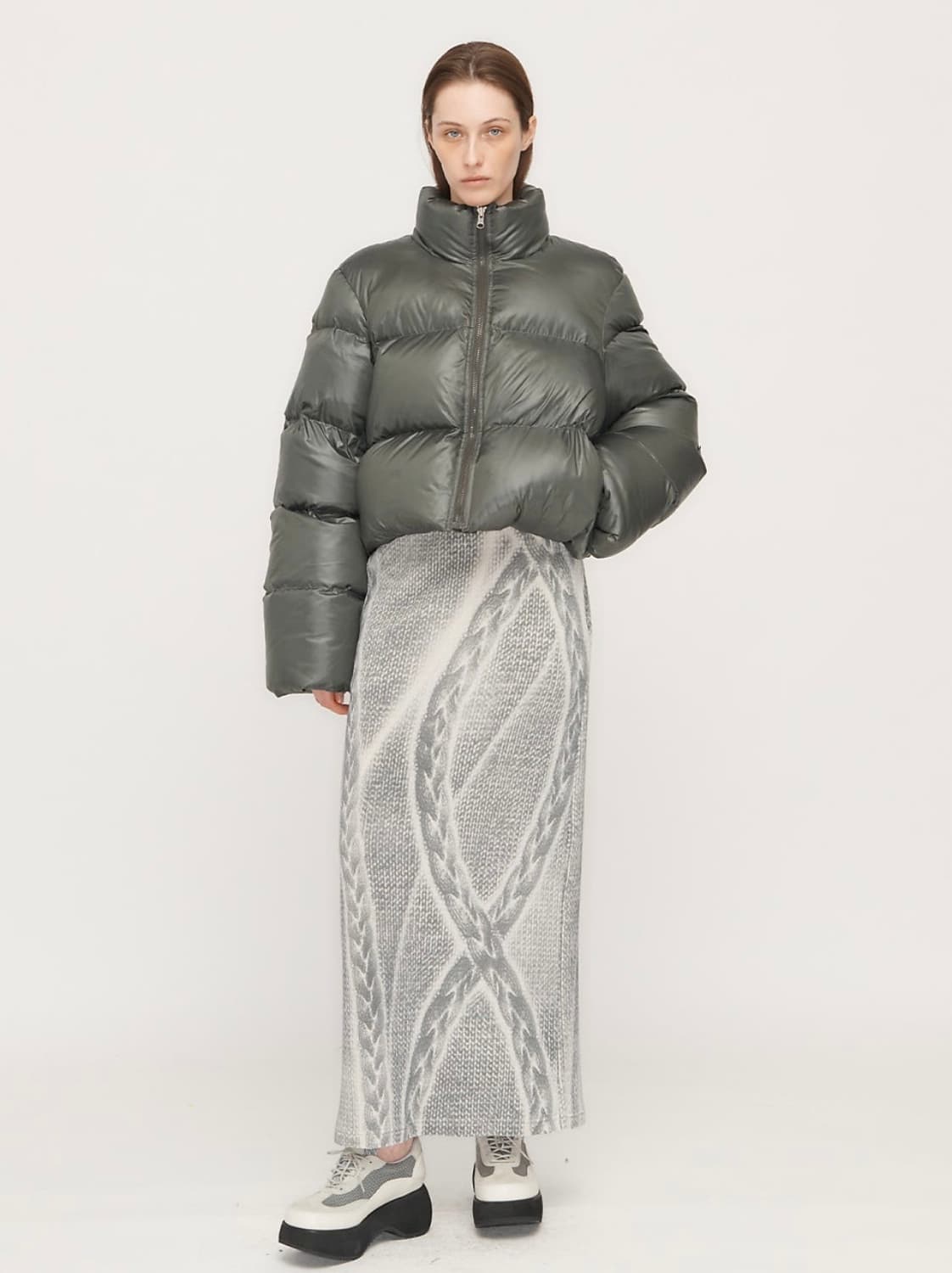 더오픈 리버서블 푸퍼 자켓 패딩 상품이미지1