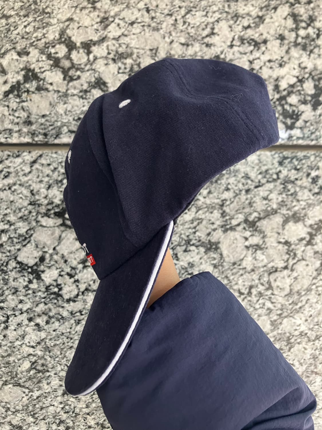 푸조 스포츠 레이싱 볼캡 캡 모자 네이비 상품이미지2