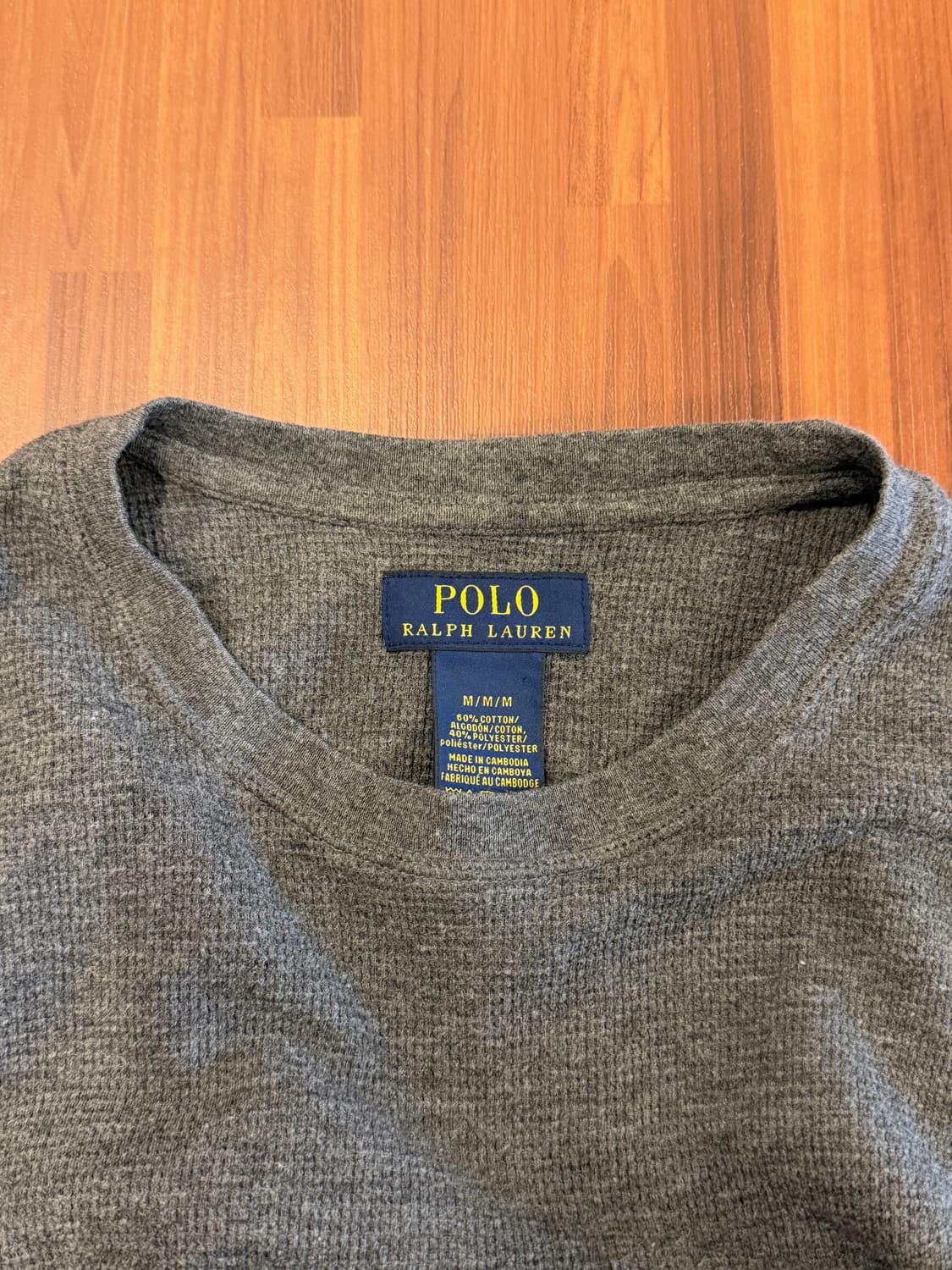 Polo ralph lauren 폴로 랄프로렌 써멀 와플 롱슬리브 상품이미지7
