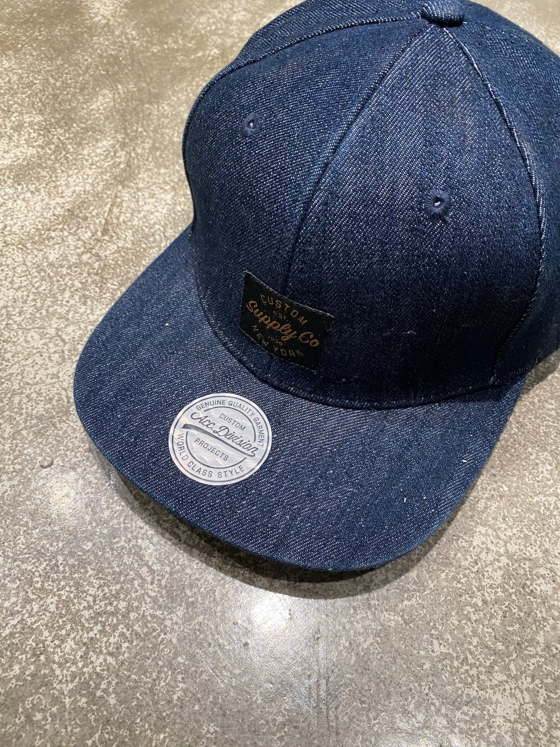 H&M 데님 스냅백 상품이미지3