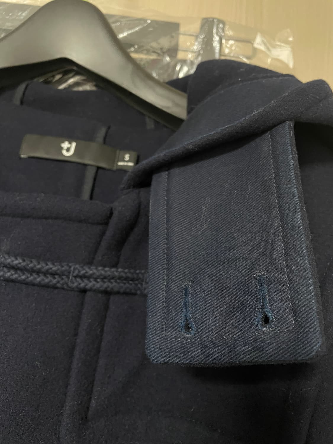 유니클로 질샌더 더플코트 네이비 S사이즈 상품이미지3