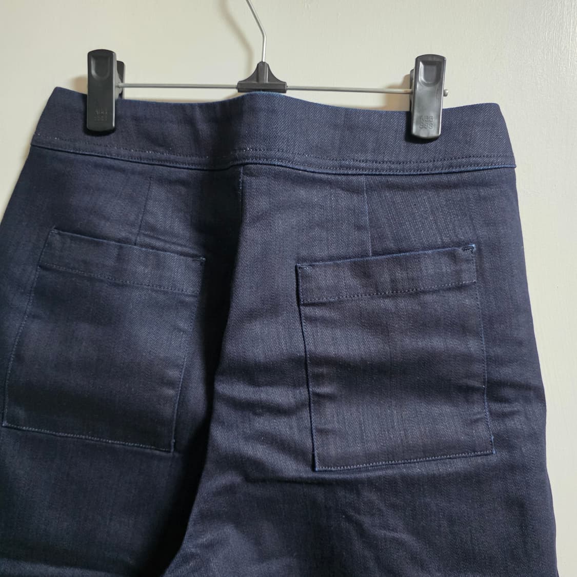 새상품) 에핑글러 오발하프데님 M 상품이미지8