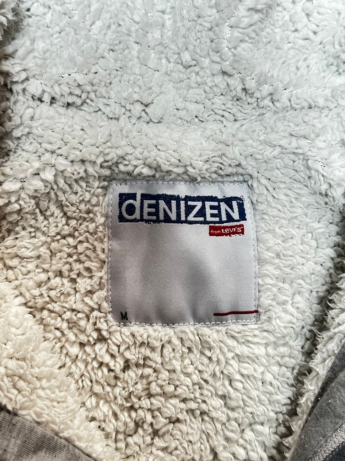 denizen from levis 로고 후드 집업 상품이미지2