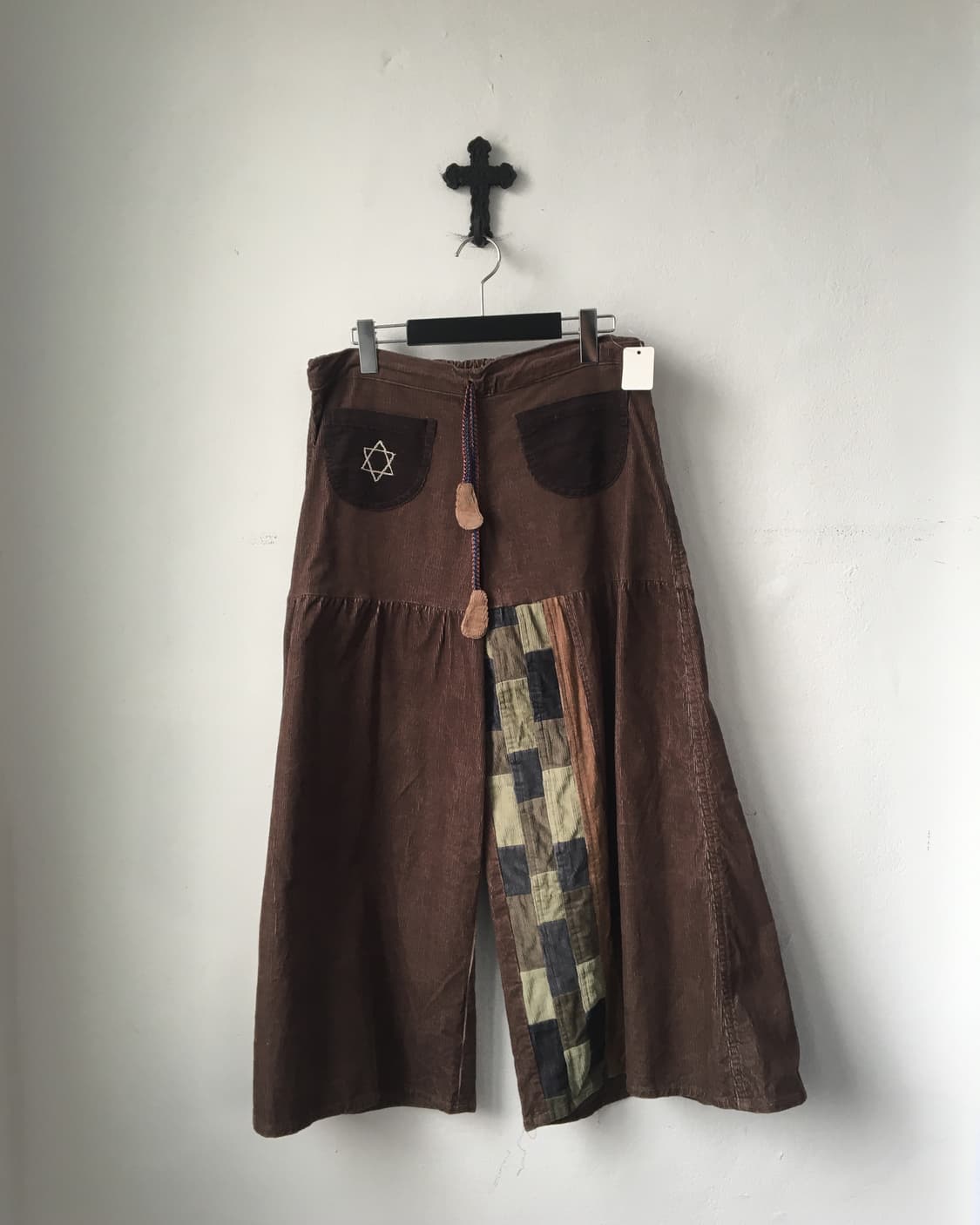 patch work point corduroy pants 상품이미지1