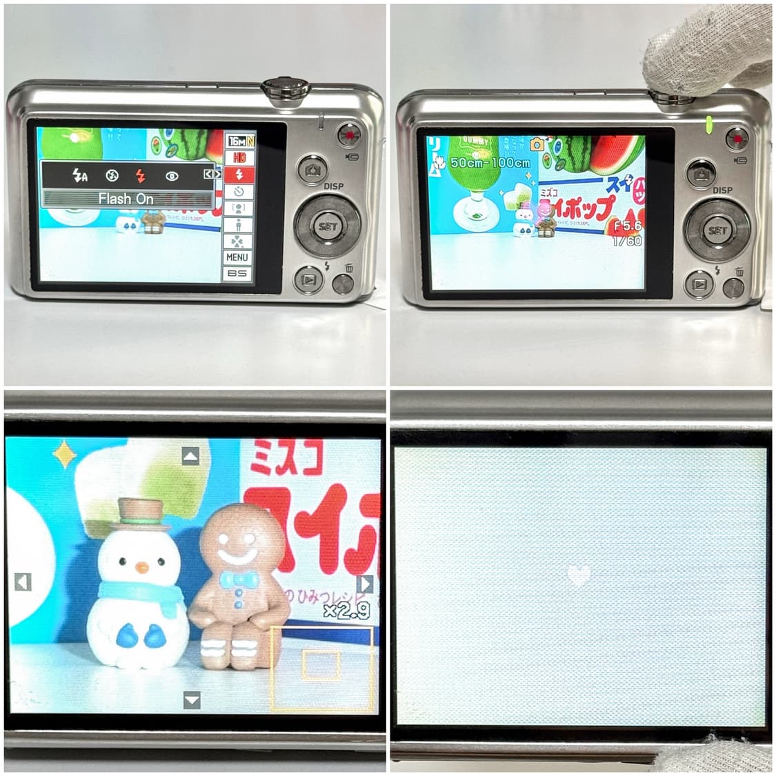 카시오 엑슬림 ZS25 실버 빈티지디카 상품이미지4