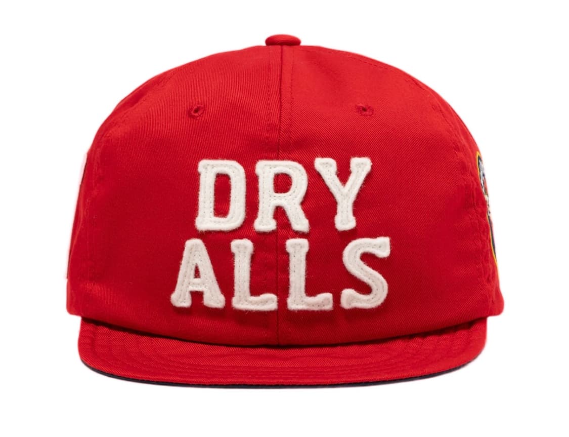 (새상품, 최근발매) 휴먼 메이드 베이스볼 캡 레드 상품이미지3