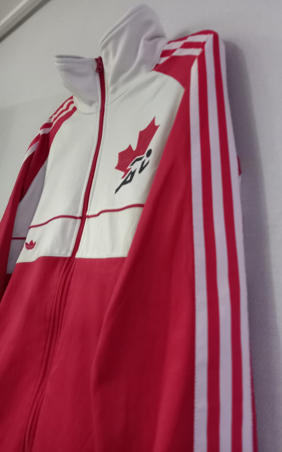 아디다스 희귀 캐나다 트랙탑 저지 져지집업 95/M 상품이미지2