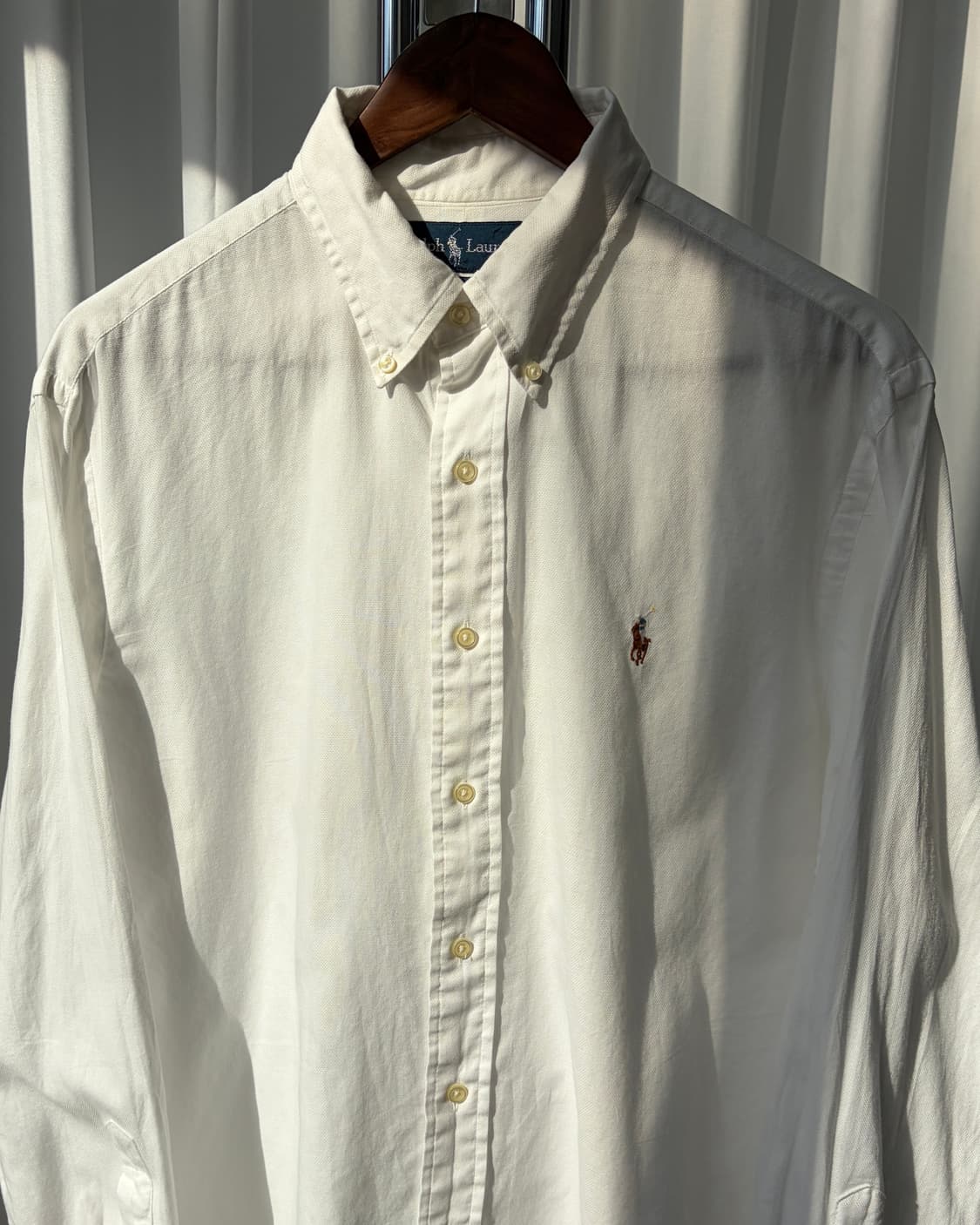 [L]폴로 랄프로렌 클래식핏 화이트 셔츠 상품이미지5