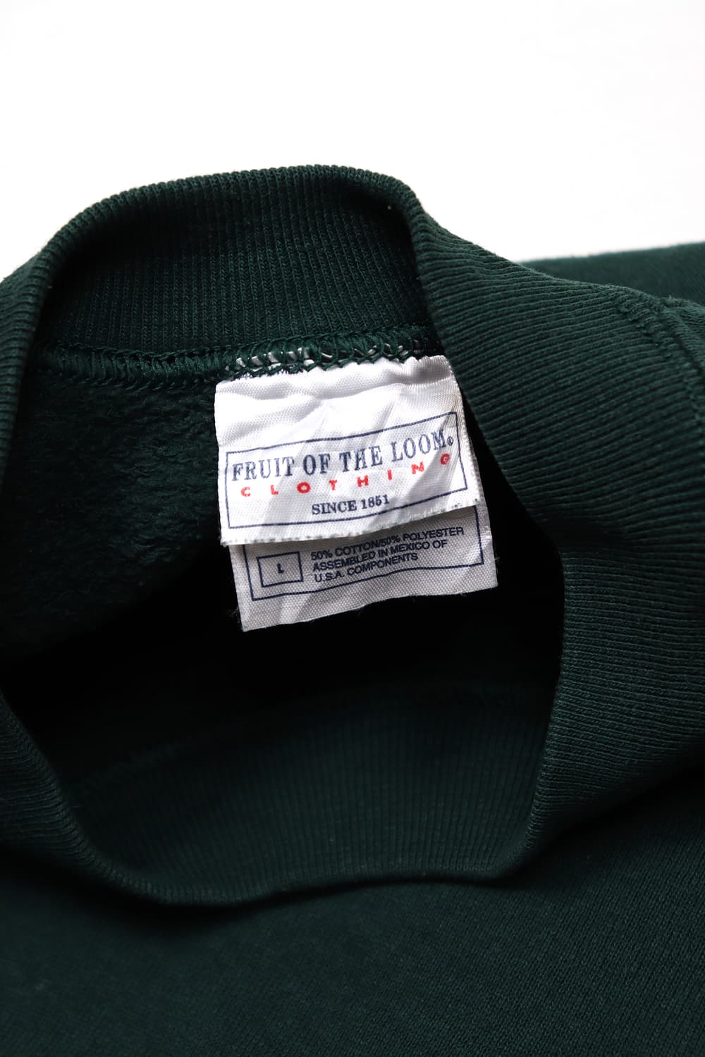 FRUIT OF THE ROOM Usa Made 헤비 코튼 스웻셔츠  상품이미지4