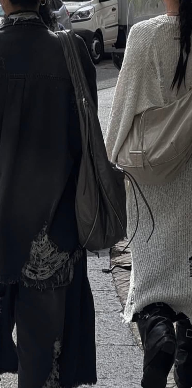 트리밍버드  Finishing  Hobo Bag BROWN 상품이미지4