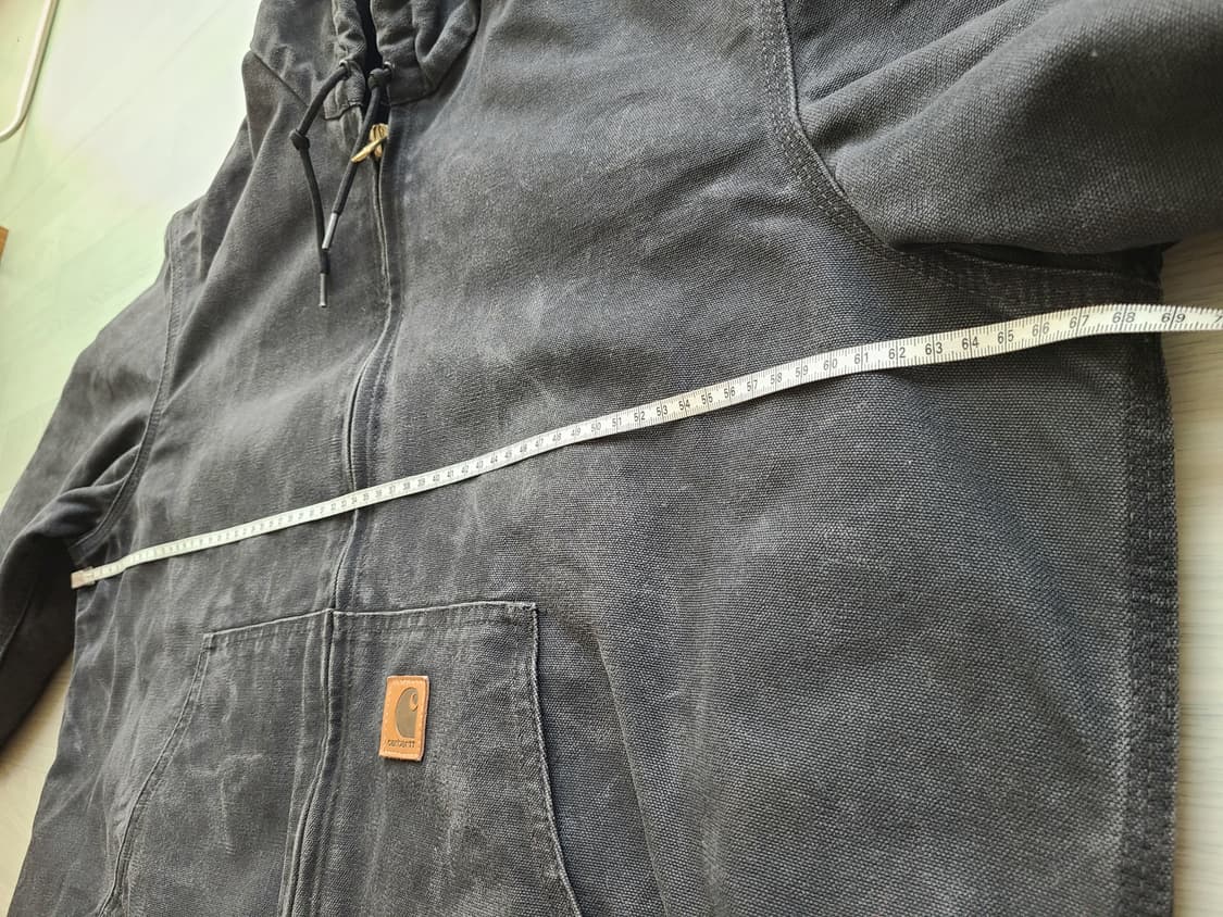 칼하트 j130 blk 블랙 액티브 자켓 상품이미지8