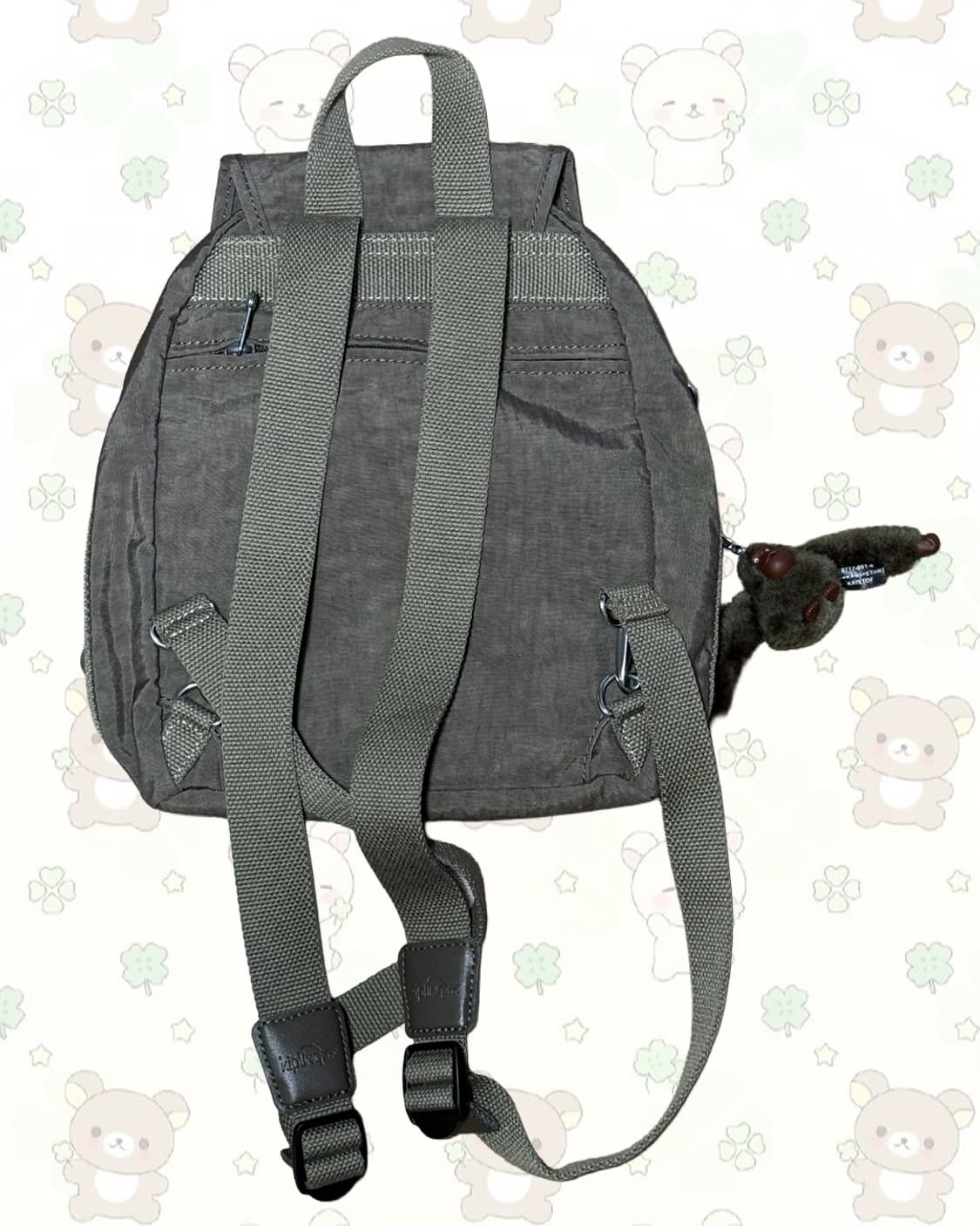 키플링 초코모리 파이어플라이 업 트루 베이지 미니백팩 상품이미지2