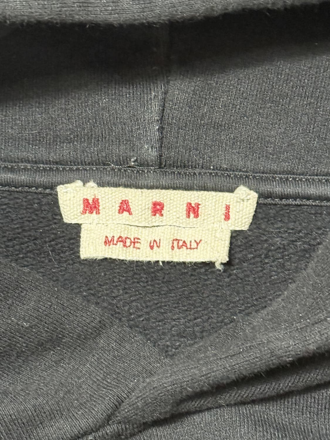 23FW 마르니 슬로건 프린팅 후드티 상품이미지4