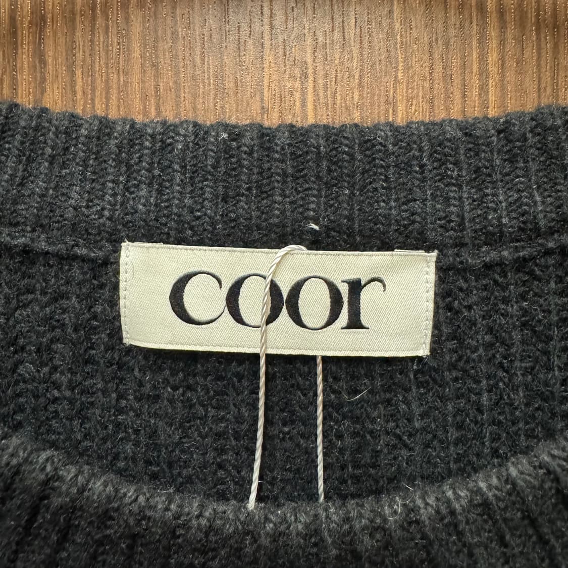 coor 쿠어 울 니트 L 상품이미지3