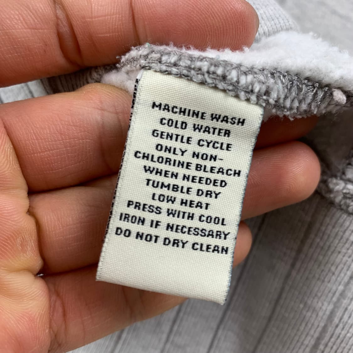 00s 폴로 진스 컴퍼니 빈티지 로고 후드집업 그레이 상품이미지8