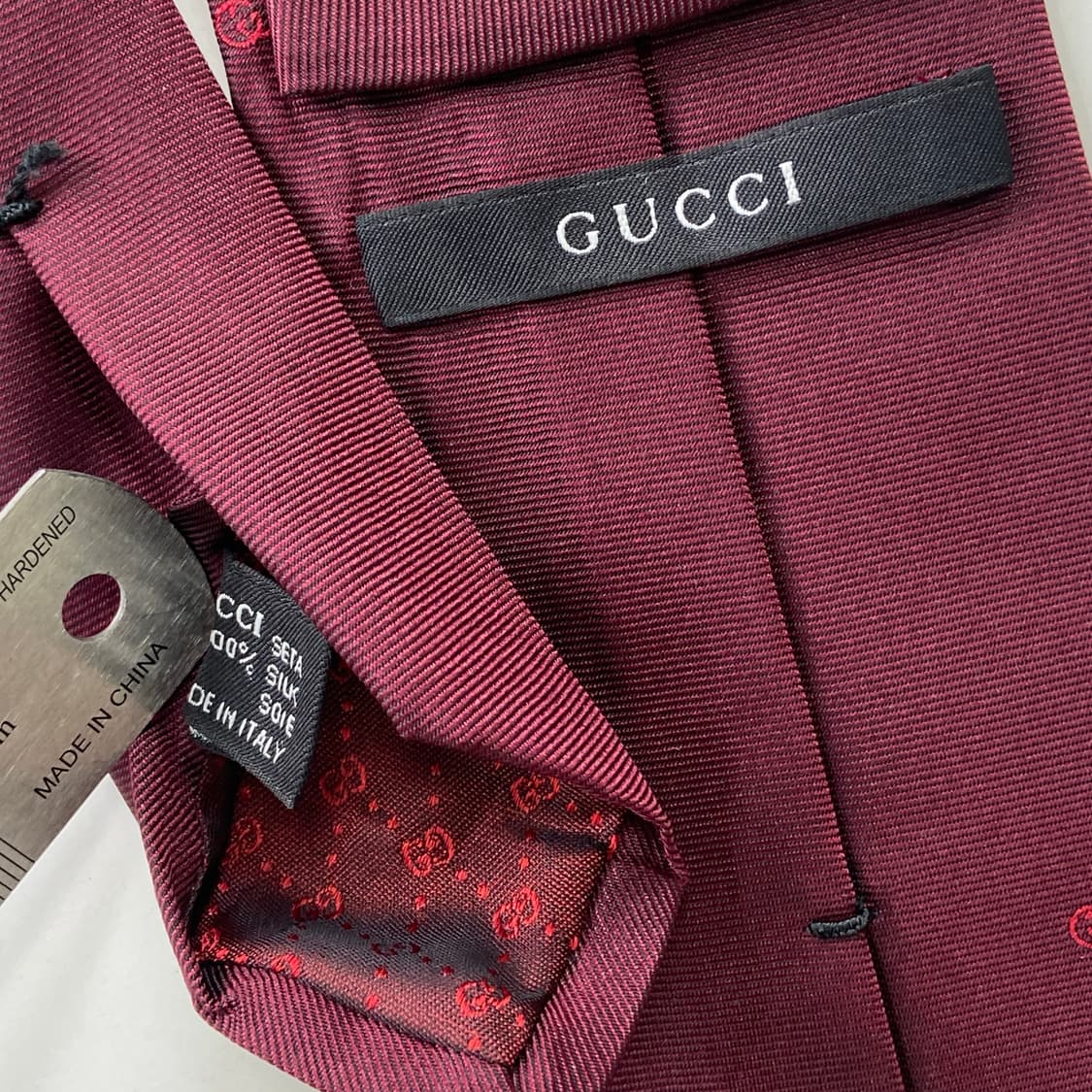 구찌(GUCCI)  명품 정품 모노그램 넥타이 8.2cm 상품이미지6