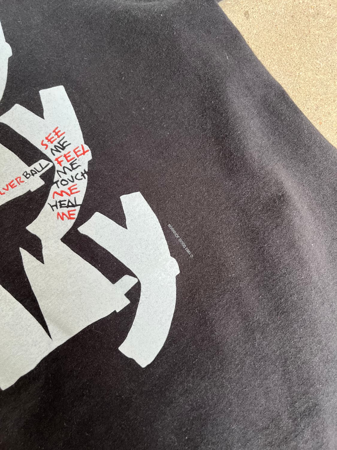 1993 The Who Tour Tommy 티셔츠 상품이미지4