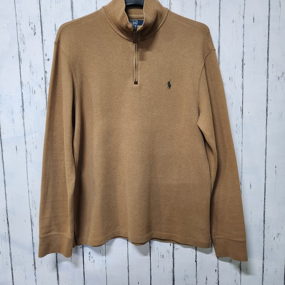 폴로 랄프로렌 코튼 하프 집업 상품이미지1