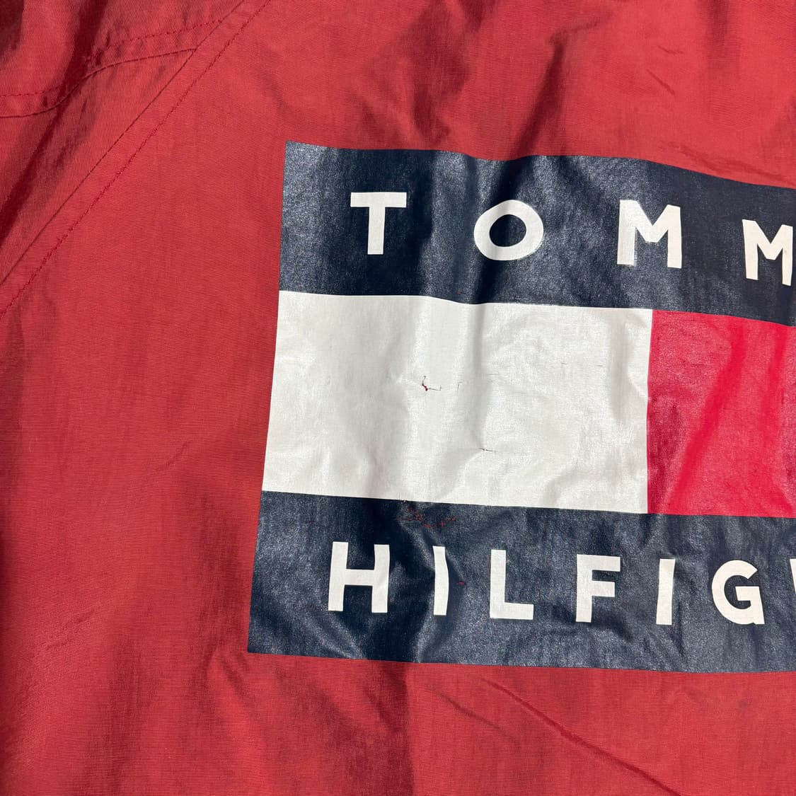 타미힐피거 레드 집업 자켓 상품이미지9