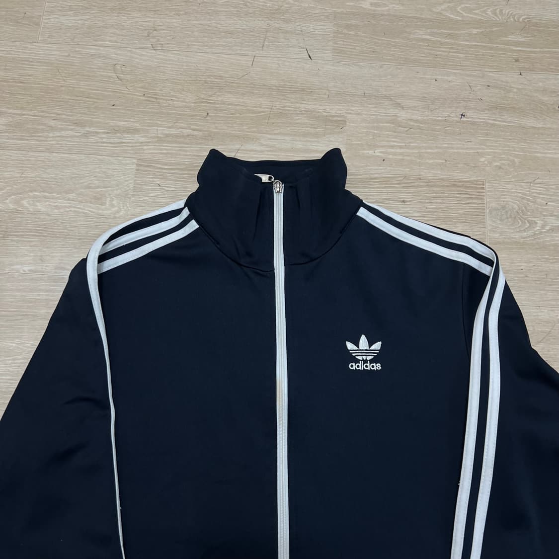아디다스 트레포일 로고 사이드라인 져지 트랙탑 자켓 [블랙] M/95 상품이미지2