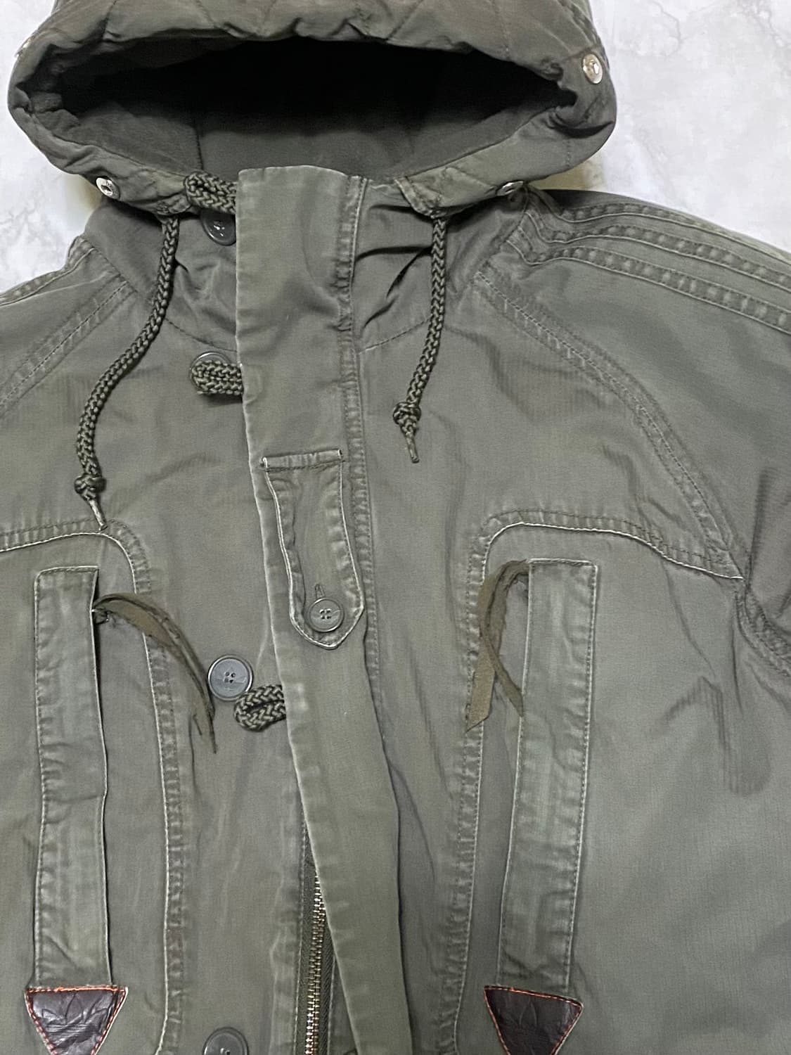 아디다스 빈티지 붐버 패딩자켓 100 상품이미지2