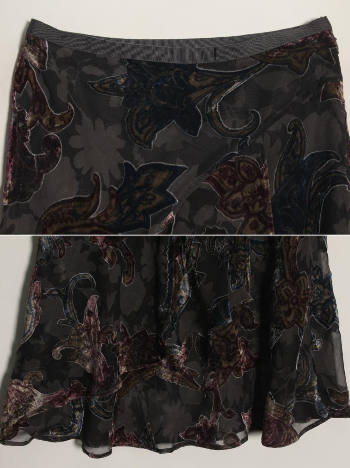pattern chiffon skirt 상품이미지2