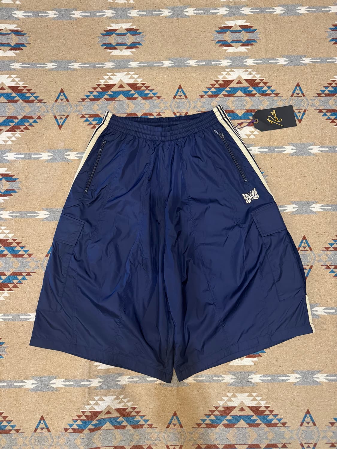 [S] 니들스 x LHP H.D. BDU 나일론 쇼츠 네이비 상품이미지3