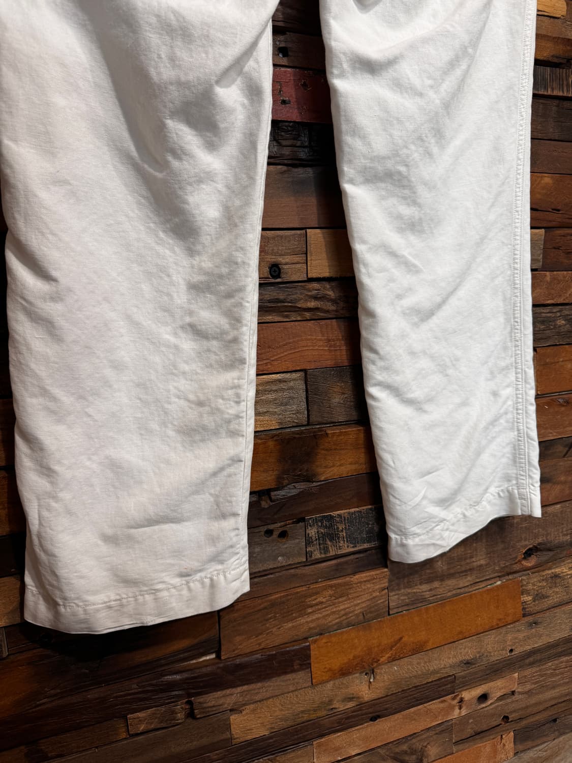 Polo Linen Chino Pants, Talon Zip (~37) 상품이미지8