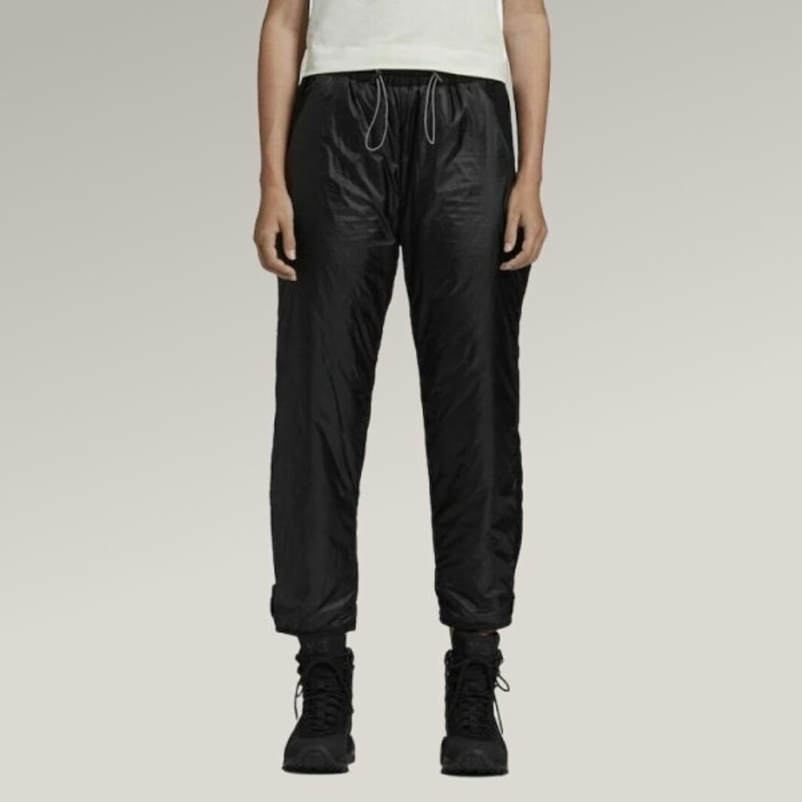 요지야마모토 Y-3 블랙 여성 블랙패딩팬츠 상품이미지4