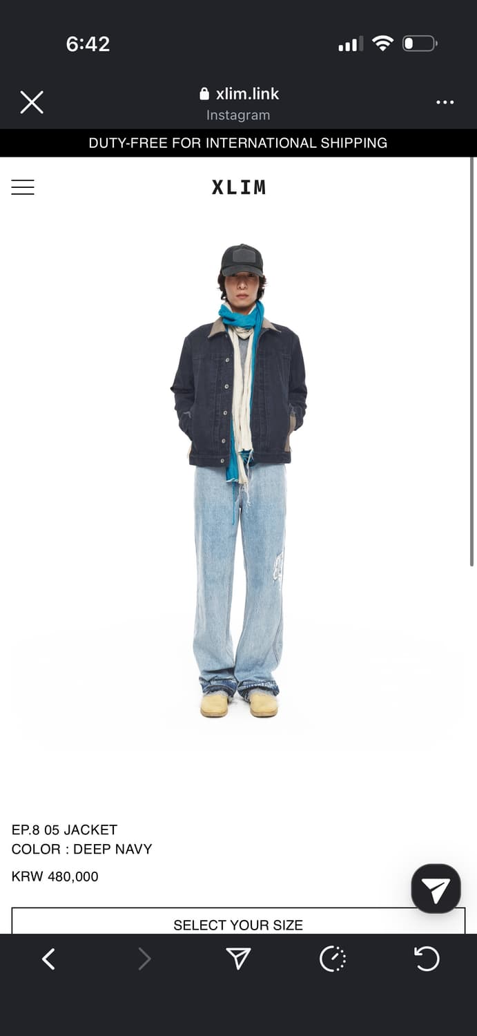 Xilm EP.8 05 JACKET COLOR : DEEP NAVY 상품이미지1