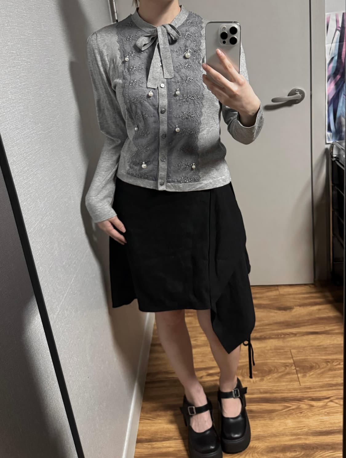 레이스 가디건 상품이미지3