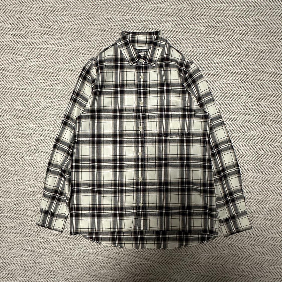 URBAN RESEARCH japan made check shirt 상품이미지1