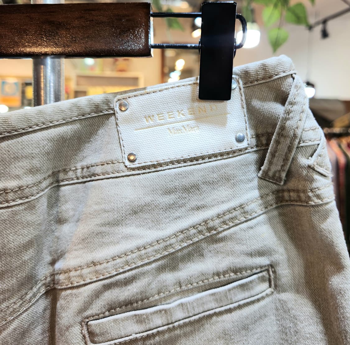 MAX MARA 막스마라 위크앤드 데님 스커트미사용품 상품이미지9