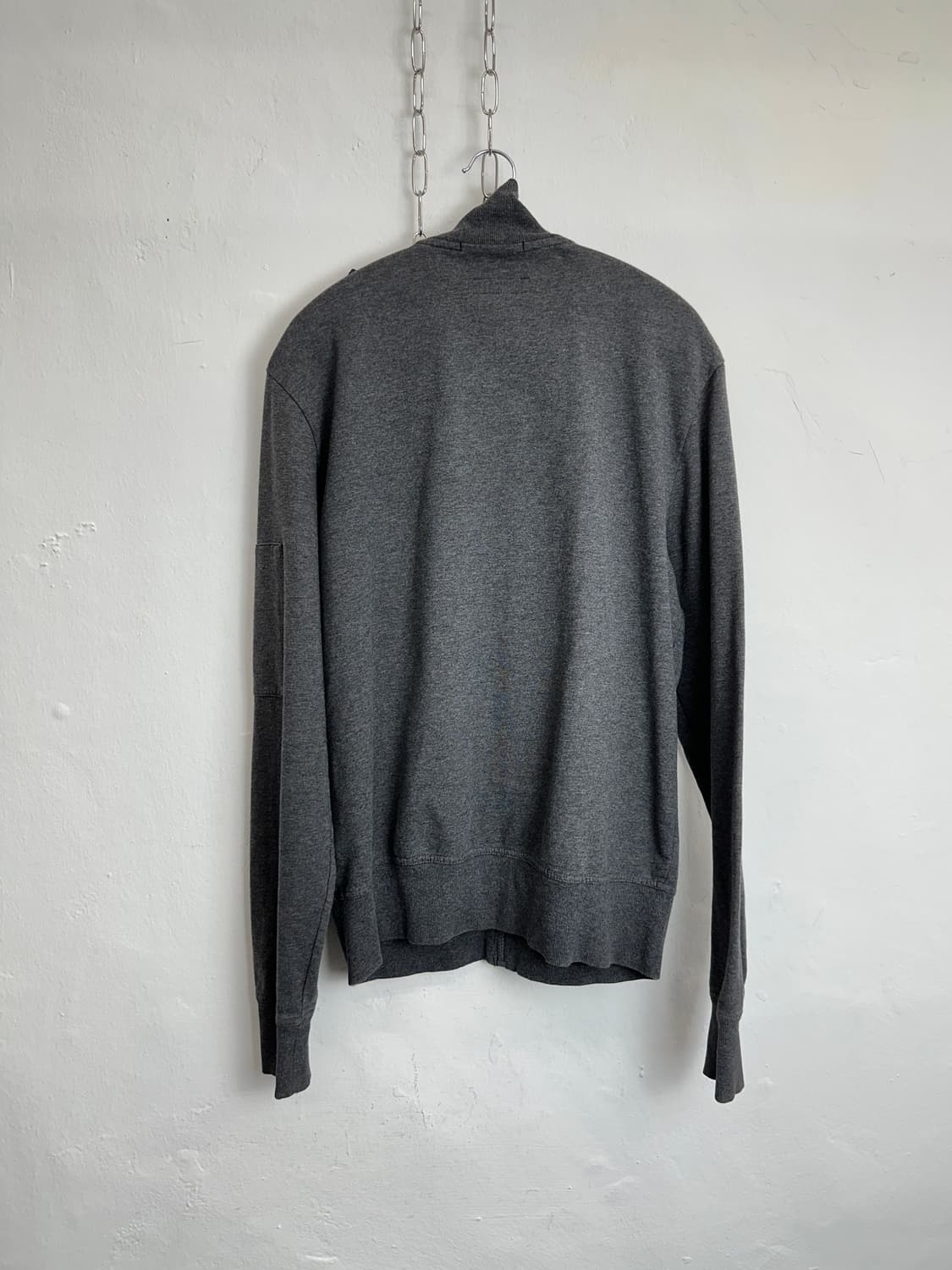 DKNY Military Zip-Up Knit Bomber Jacket 상품이미지5
